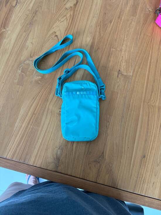 LeSportsac Turquoise Mini Crossbody Phone Bag - Picture 6 of 6